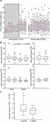 Anodal Transcranial Direct Current Stimulation Does Not Facilitate Dynamic Balance Task Learning in Healthy Old Adults